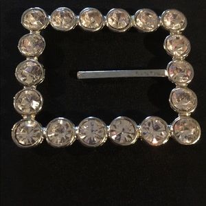Vintage Rhinestone belt buckle